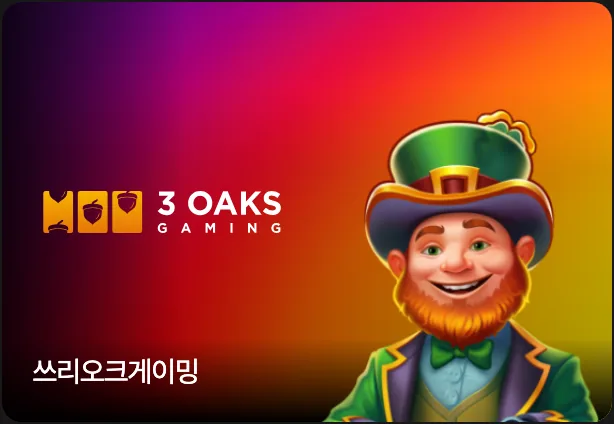 3 Oaks Gaming card in the slots area of the DINO main lobby