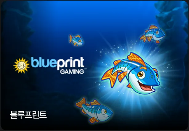 Blueprint Gaming card in the slots area of the DINO main lobby