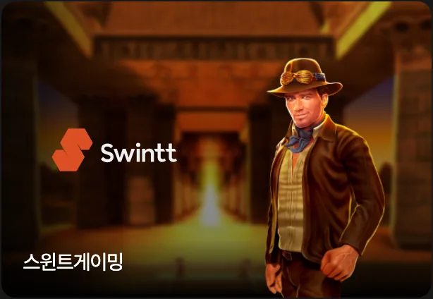 Swintt card in the slots area of the DINO main lobby